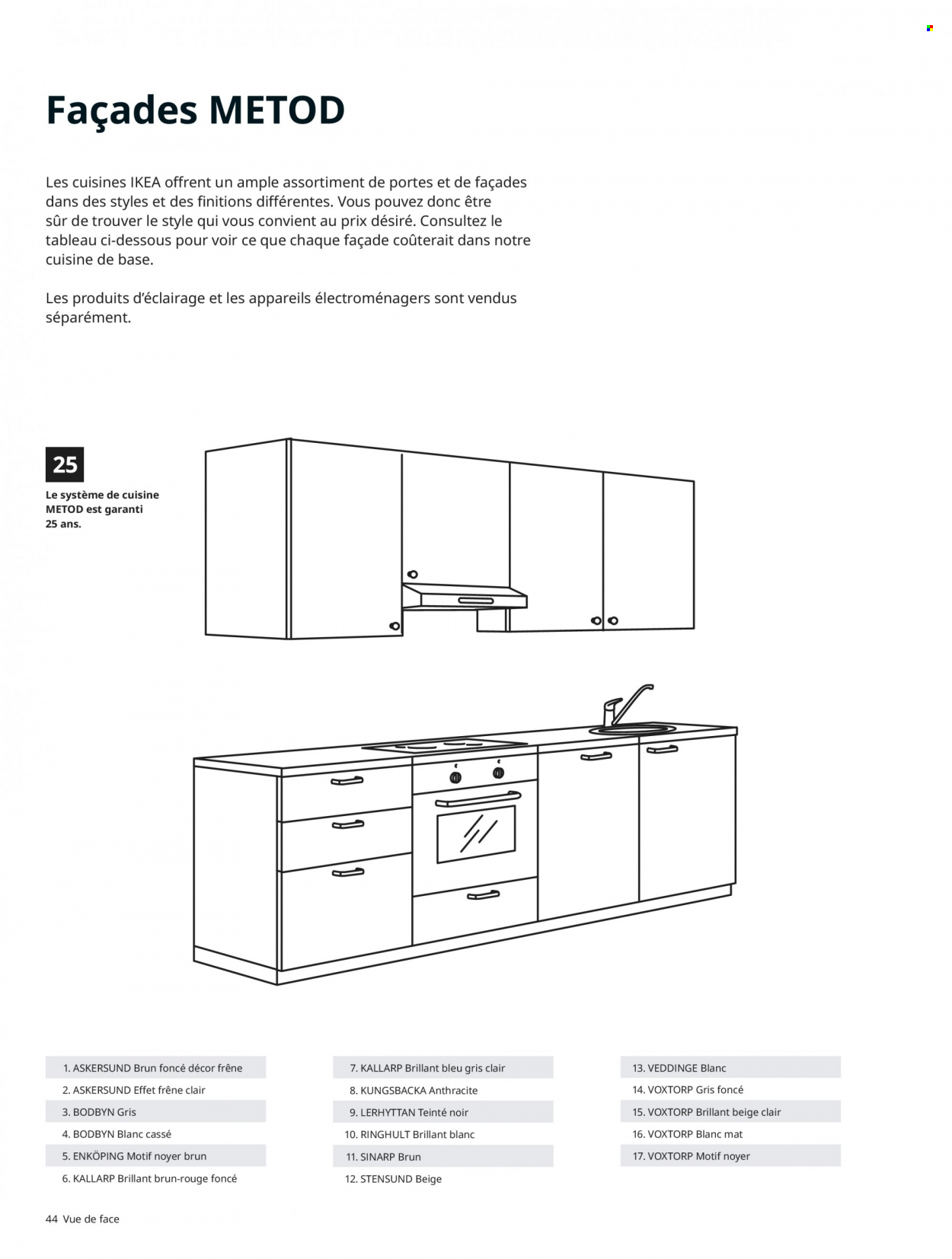 Catalogue IKEA. Page 44.