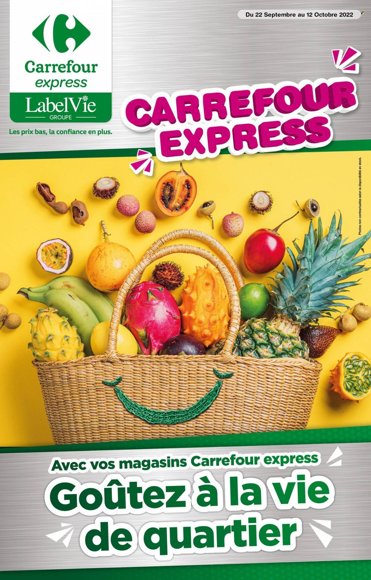 Catalogue Carrefour Express - 23/09/2022 - 12/10/2022.
