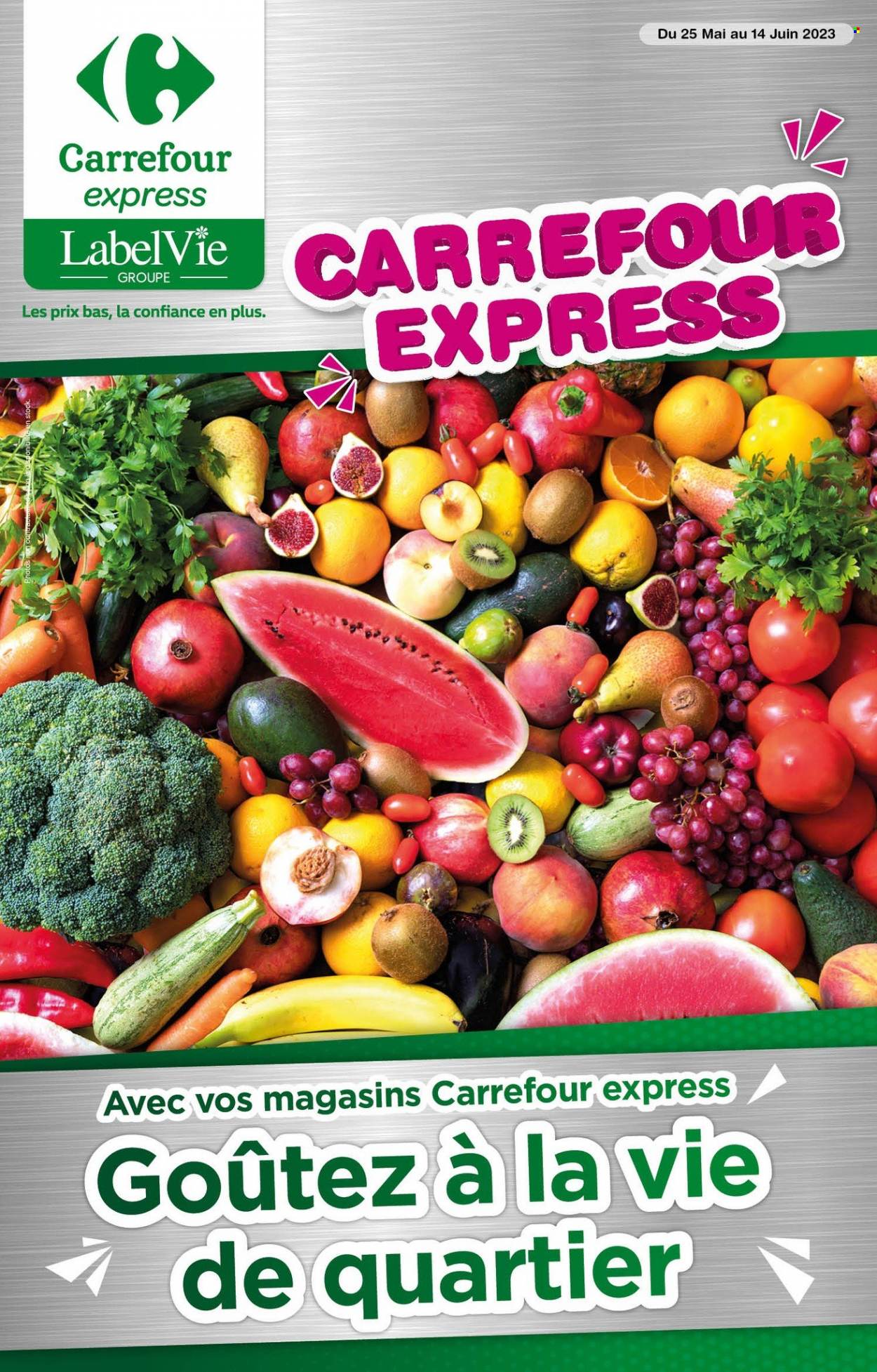 Catalogue Carrefour Express - 25/05/2023 - 14/06/2023. Page 1.