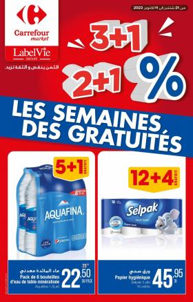 Carrefour Market - Les semaines des gratuités chez Carrefour