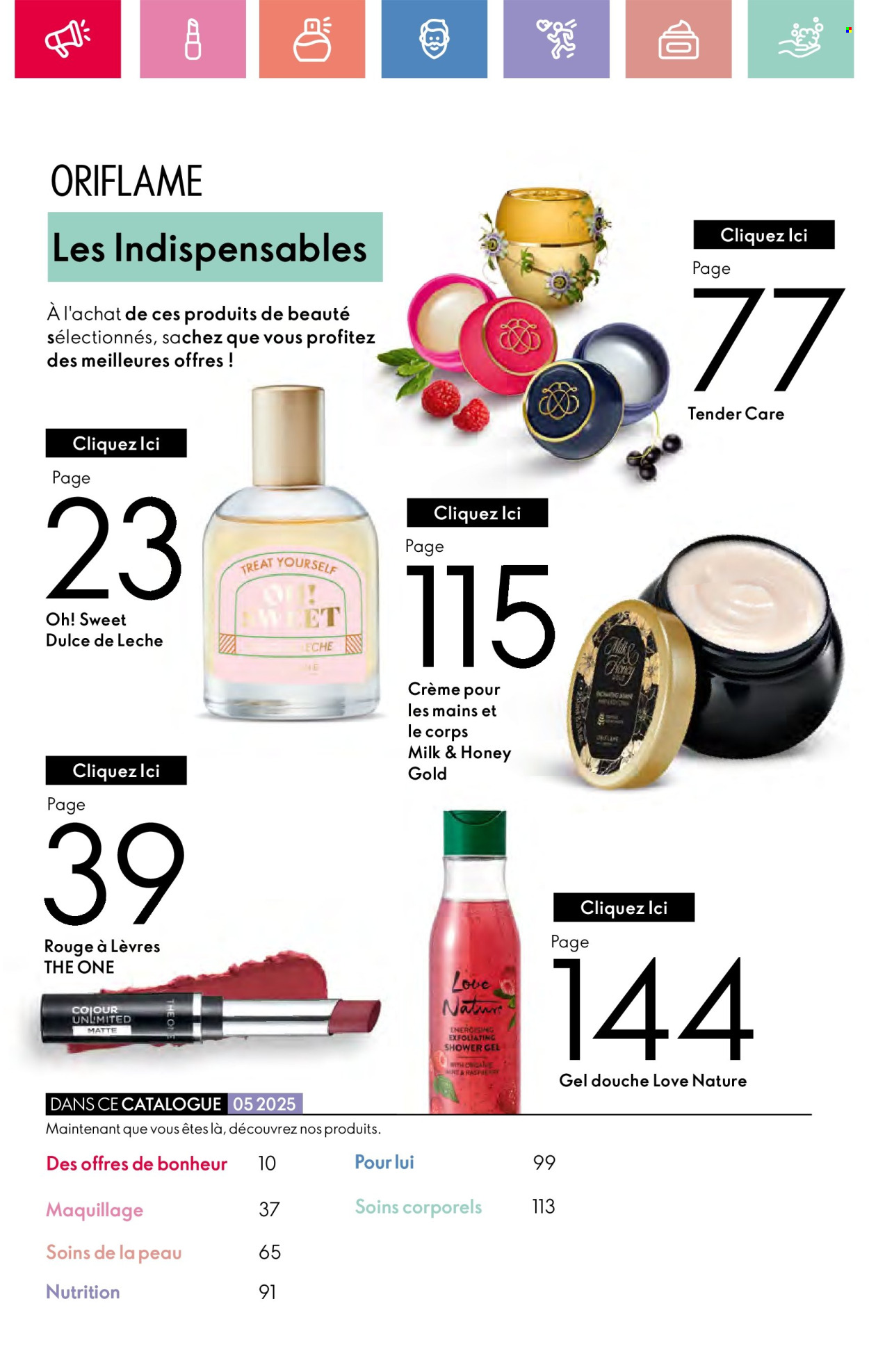 Catalogue Oriflame - 01/05/2025 - 31/05/2025.