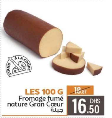 Fromage fumé nature Gran Cœur