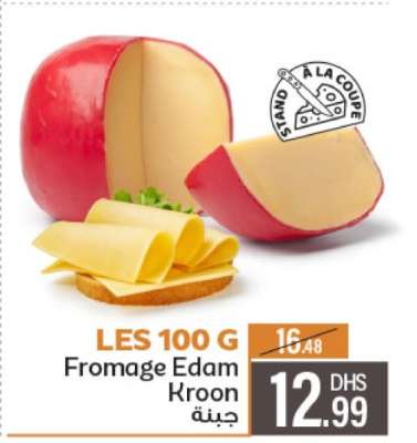 LES 100 G Fromage Edam Kroon