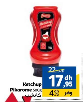 Ketchup Pikarome 500g
