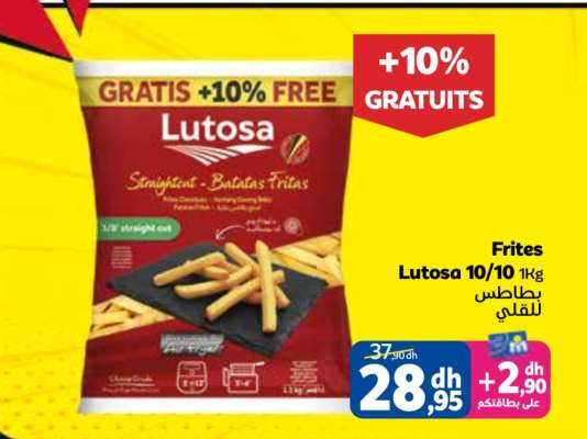 Frites Lutosa 10/10 1kg