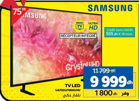 TV LED Samsung 75"
