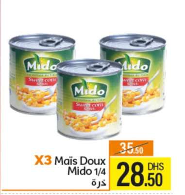 Maïs Doux Mido 1/4