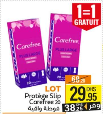 Protège Slip Carefree 20