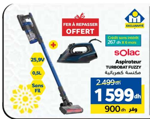Aspirateur TURBOBAT FUZZY