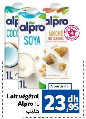 Lait végétal Alpro 1L