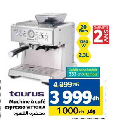 Machine à café espresso VITTORIA