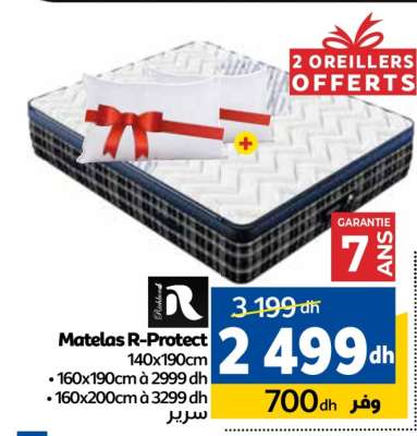 Matelas R-Protect 140x190cm