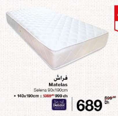 Matelas Selena 90x190cm
