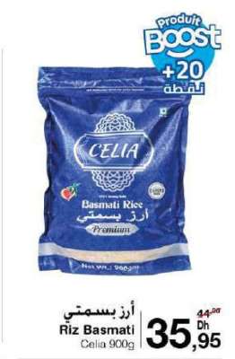 Riz Basmati Celia 900g