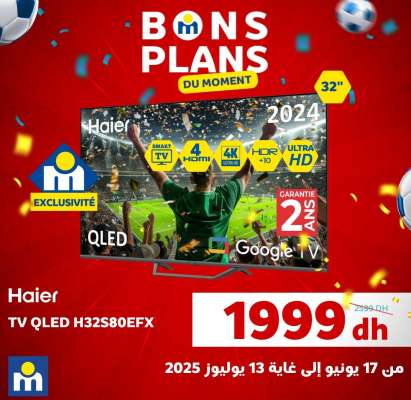 Haier TV QLED H32S80EFX
