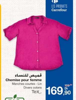 Chemise pour femme