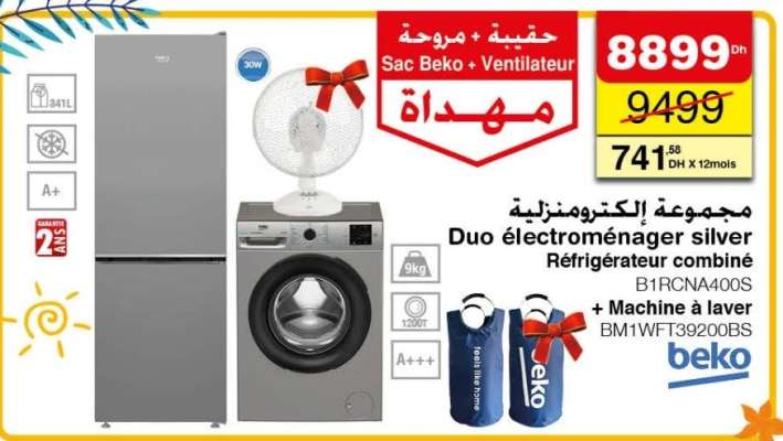 Duo électroménager silver