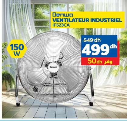 Denwa VENTILATEUR INDUSTRIEL IF523CA