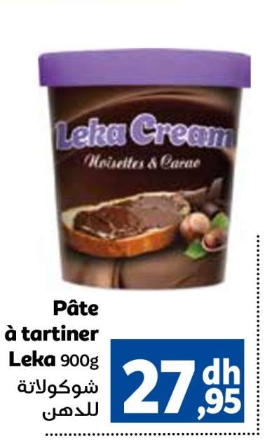 Pâte à tartiner Leka