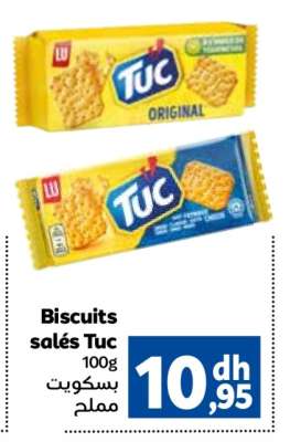 Biscuits salés Tuc