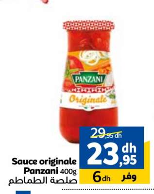 Sauce originale Panzani 400g