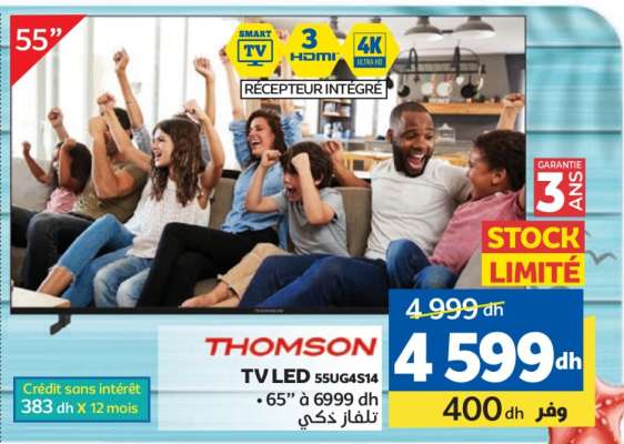 THOMSON TV LED 55UG4S14
