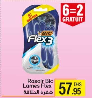Rasoir Bic Lames Flex