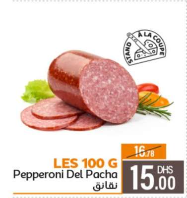 LES 100 G Pepperoni Del Pacha